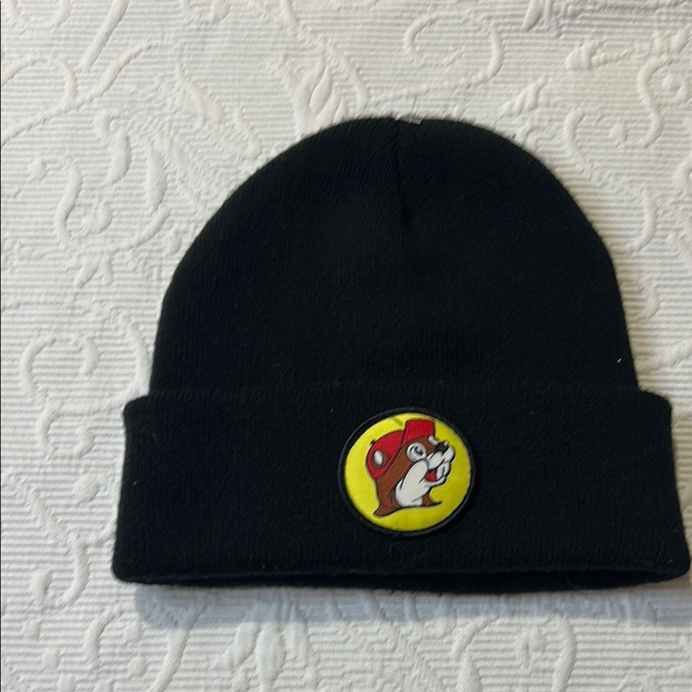 Kids Black Beanie Buc-ee’s
